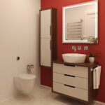 Daytona 30x30 LED Lighted Bathroom Mirror