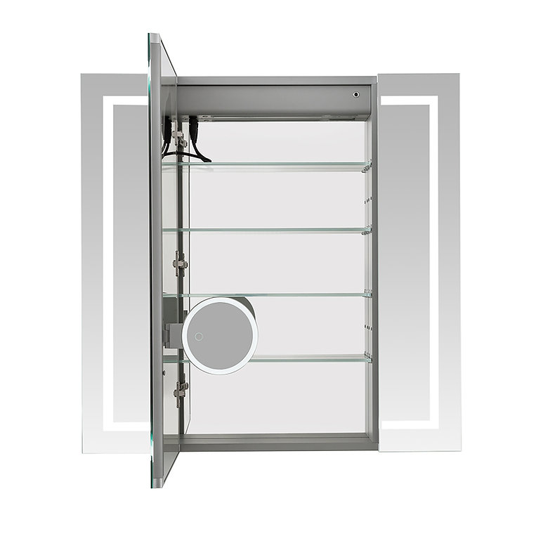 Royale Plus 40x36 LED Lighted Triple Door Medicine Cabinet