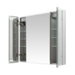 Edge Royale 36x32 LED Lighted Triple Door Medicine Cabinet