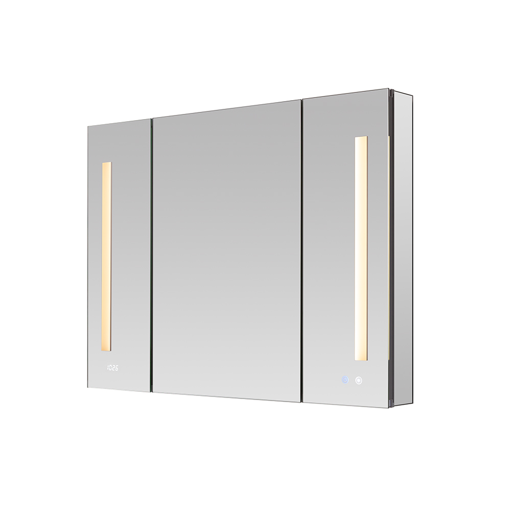 Signature Royale 40x30 LED Lighted Triple Door Medicine Cabinet