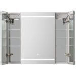 Royale Plus 48x36 LED Lighted Triple Door Medicine Cabinet