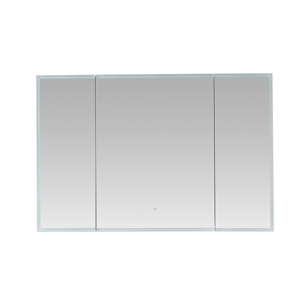 Edge Royale 48x32 LED Lighted Triple Door Medicine Cabinet