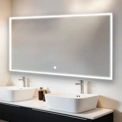 Edge 72x32 LED Lighted Bathroom Mirror