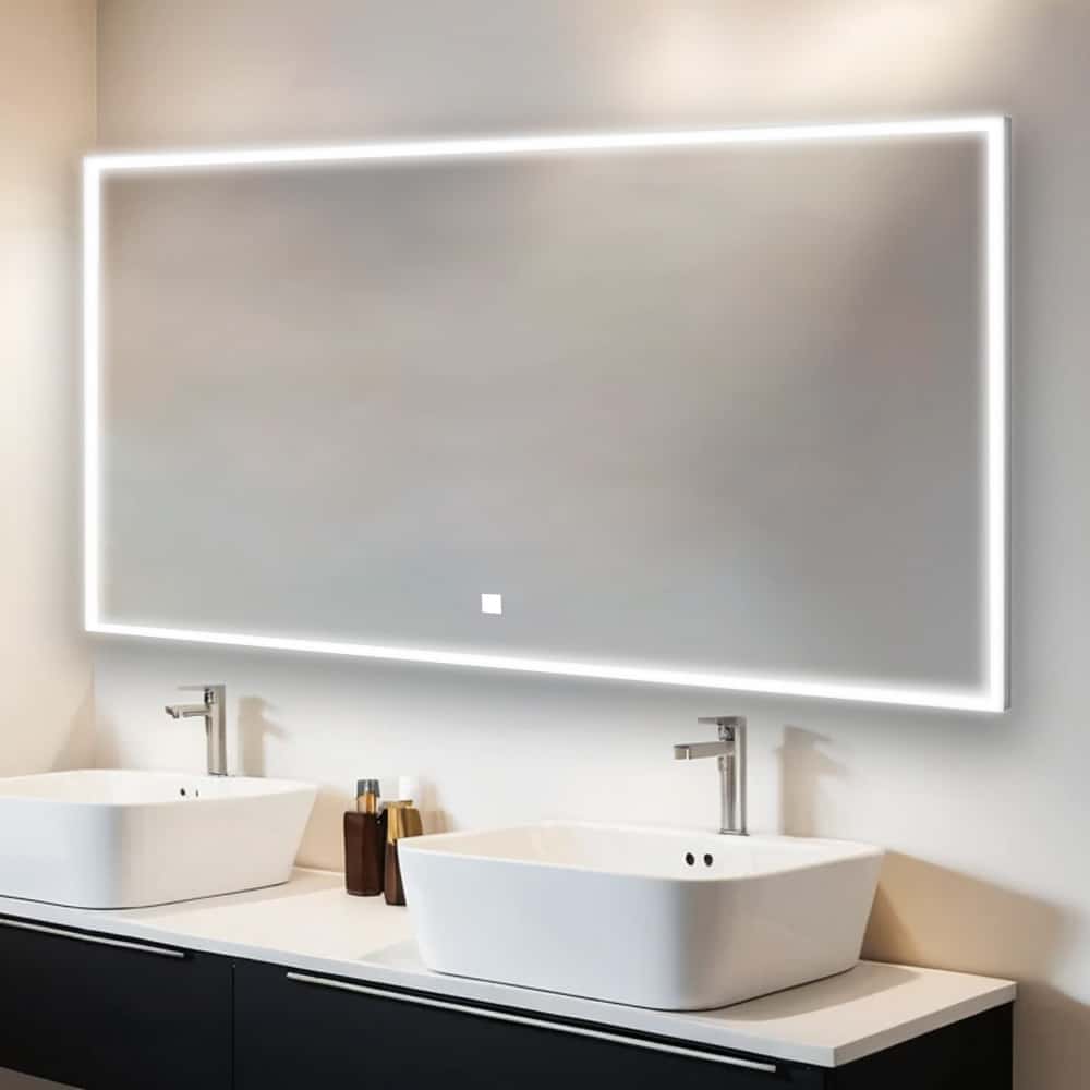 Edge 72x32 LED Lighted Bathroom Mirror