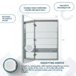 R-2440 Left Hinge Medicine Cabinet