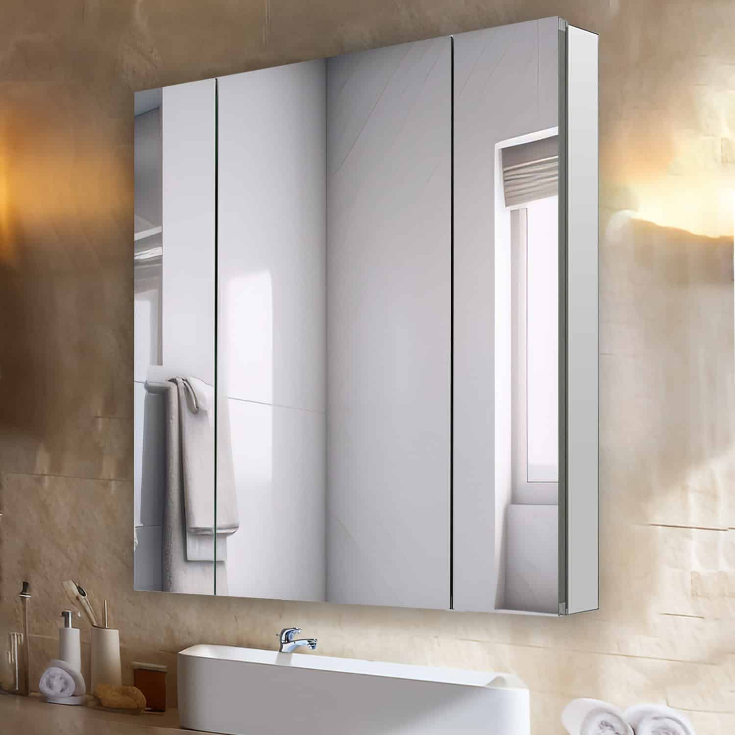 Royale 40x36 Triple Door Medicine Cabinet