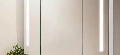 Signature Royale 40x30 LED Lighted Triple Door Medicine Cabinet