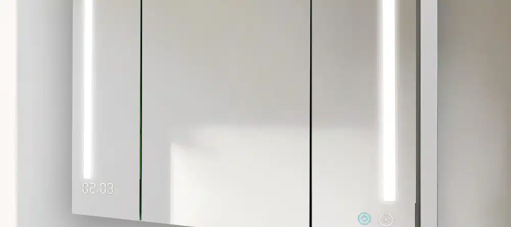 Signature Royale 48x30 LED Lighted Triple Door Medicine Cabinet