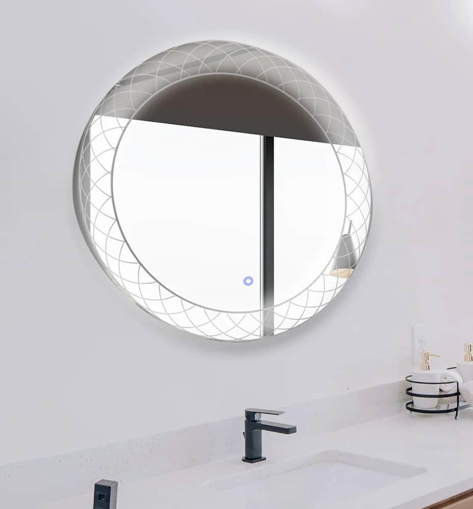 Frost 30 Inches LED Lighted Bathroom Mirror