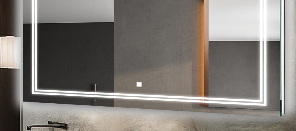SOHO 60x36 LED Lighted Bathroom Mirror