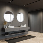 Flame 24 Inches LED Lighted Bathroom Mirror