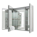 Signature Royale 40x30 LED Lighted Triple Door Medicine Cabinet