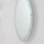 Flame 24 Inches LED Lighted Bathroom Mirror