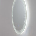 Flame 24 Inches LED Lighted Bathroom Mirror