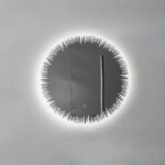 Flame 24 Inches LED Lighted Bathroom Mirror