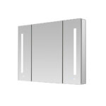 Signature Royale 40x30 LED Lighted Triple Door Medicine Cabinet