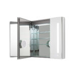 Signature Royale 40x30 LED Lighted Triple Door Medicine Cabinet