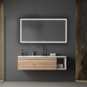 Daytona Mirror With LED Lighting For Bathroom And Home
