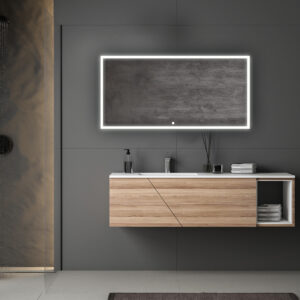 Edge LED Lighted Mirror Collection by Aquadom