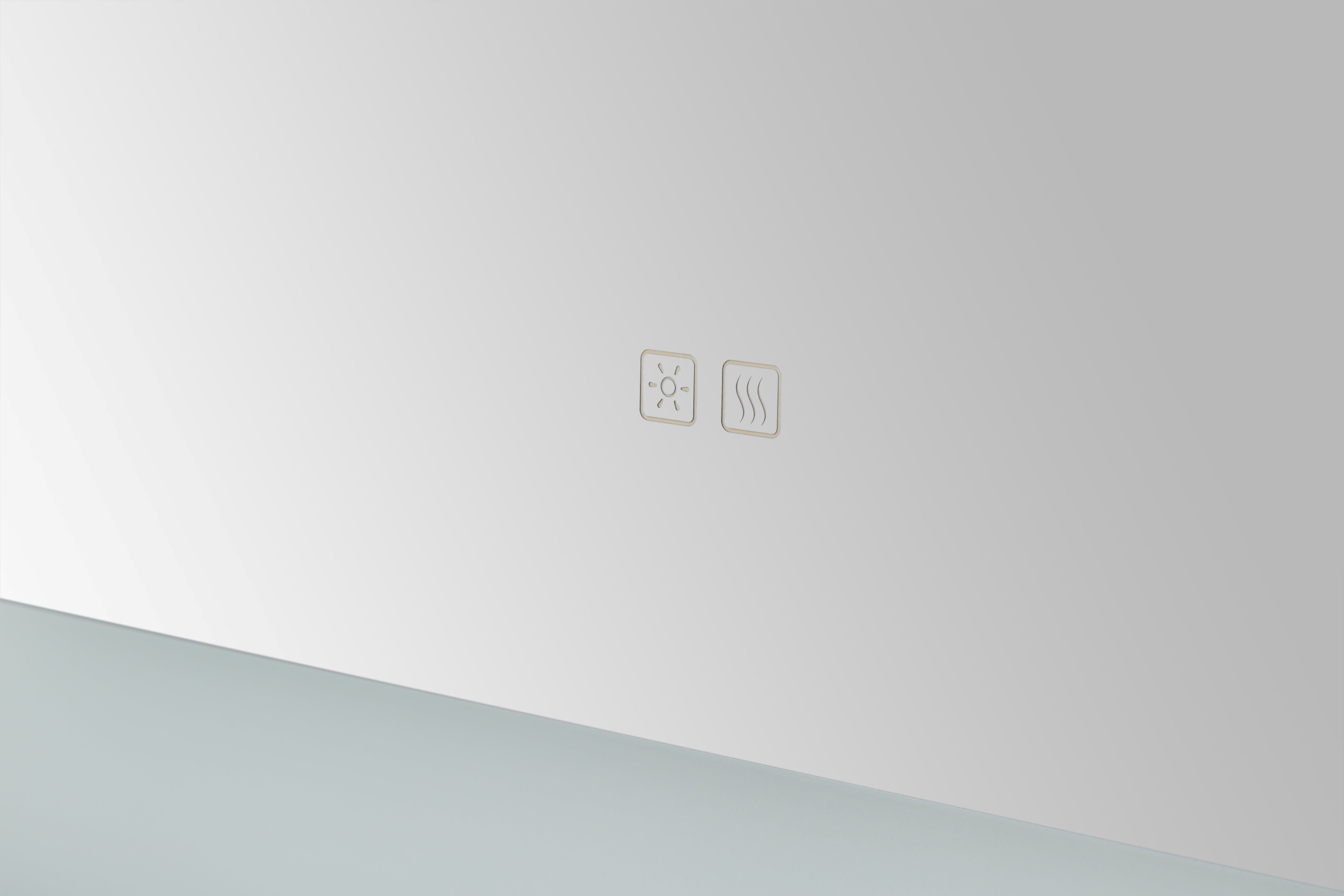  AQUADOM Lexington,  LED Lighted Framed Mirror for Bathrooms with Defogger, Dimmer, Touch Control, 3 Color Lighting