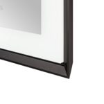  AQUADOM Madison 24"x36"x2.28" LED Lighted Framed Mirror for Bathrooms with Defogger, Dimmer, Touch Control, 3 Color Lighting in Matte Black